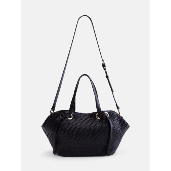 MINICLAM-TOTE_cf55cbc8-cb0b-47b0-8d60-8a1489dbb889.f7ac2167050498aa4d471d46f5edec2a Black Mini Tote Bag